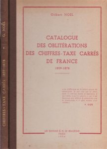 Catalogue des Oblitérations des Chiffres-Taxe Carrés de France