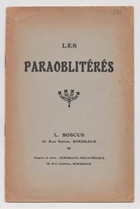 Les Paraoblitérés