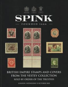 British Empire Stamps and Covers from the Vestey Collection