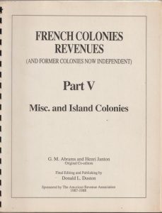 French Colonies Revenues (and Former Colonies Now Independent)