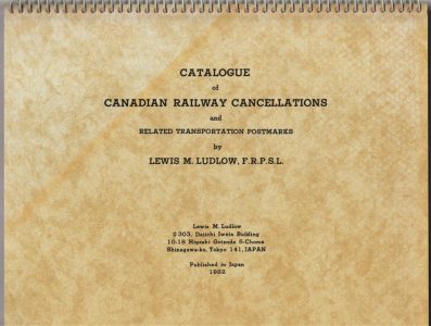 Catalogue of Canadian Railway Cancellations
