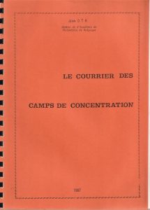 Le Courrier des Camps de Concentration
