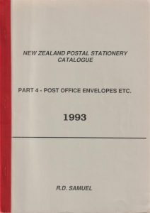 New Zealand Postal Stationery Catalogue