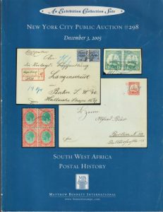 South West Africa Postal History