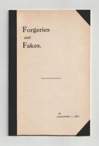 Forgeries and Fakes
