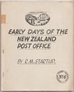 Early Days of the New Zealand Post Office