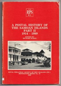 A Postal History of the Samoan Islands Part II 1914-1989