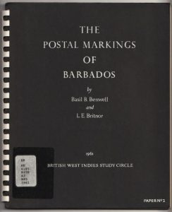 The Postal Markings of Barbados