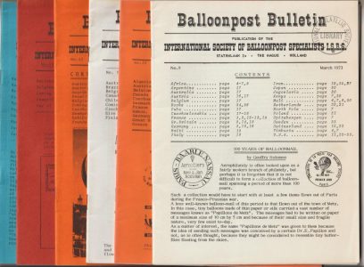 Balloonpost Bulletin