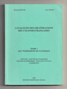 Catalogue des Oblitérations des Colonies Françaises