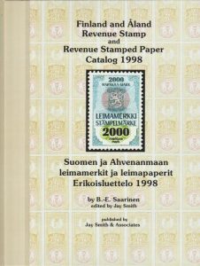 Finland and Åland Revenue Stamp and Revenue Stamped Paper Catalog 1998
