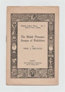 The British Prisoners' Stamps of Ruhleben
