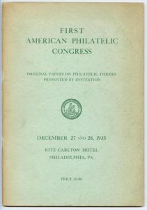 First American Philatelic Congress