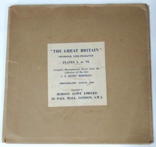 The Great Britain Twopence Line-Engraved Plates I. to VI.