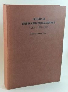 History of British Army Postal Service, Vol III