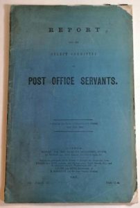 Report from the Select Committee on Post Office Servants