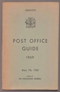 Jamaica Post Office Guide 1969