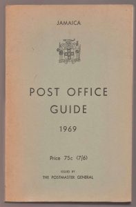 Jamaica Post Office Guide 1969