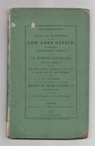 Illustrations of the Site and Neighbourhood of the New Post Office, Comprehending Antiquarian Notices of St. Martin's-le-Grand