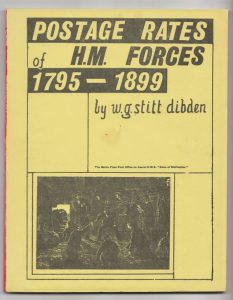 Postage Rates of H.M. Forces 1795-1899