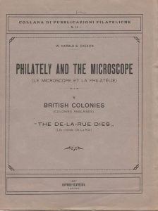 Philately and the Microscope