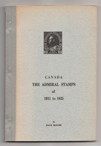 Canada, The Admiral Stamps of 1911 to 1925
