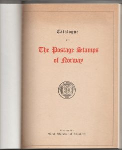 Catalogue of the Postage Stamps of Norway
