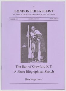 The Earl of Crawford K.T.