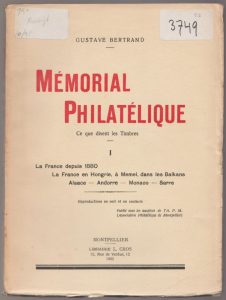 Mémorial Philatélique ~ Ce que disent les Timbres Vlol 1