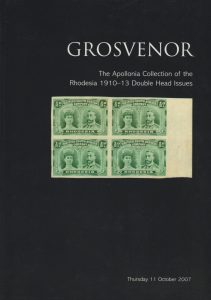 The Apollonia Collections of Rhodesia 1910-13 Double Head Issues