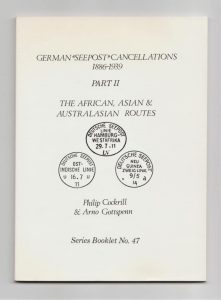 German «Seepost» Cancellations 1886-1939 Part II