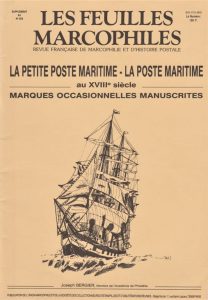 La Petite Poste Maritime - La Poste Maritime au XVIIIe siècle