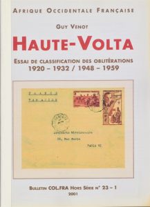 Haute-Volta - Essai de Classification des Oblitérations