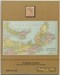 The Martyn Cusworth Colonial Prince Edward Island Stamps and Postal History