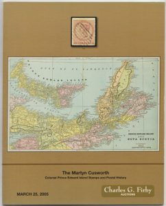 The Martyn Cusworth Colonial Prince Edward Island Stamps and Postal History