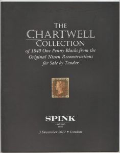 The Chartwell Collection of 1840 One Penny Blacks from the Original Nissen Reconstructions