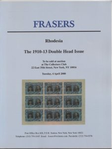 Rhodesia. The 1910-13 Double Head Issues