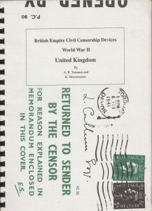 British Empire Civil Censorship Devices World War II