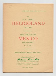 The "E.E. Yates" Heligoland & The "Splits" of Mexico