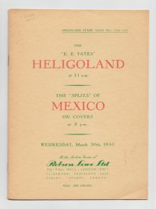 The "E.E. Yates" Heligoland & The "Splits" of Mexico