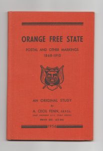 Orange Free State Postal and other Markings 1868-1910