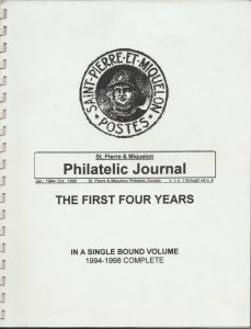 St. Pierre & Miquelon Philatelic Journal