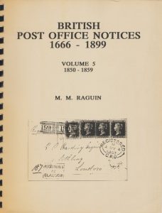 British Post Office Notices 1666-1899