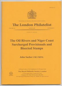 The Oil Rivers and Niger Coast Surcharged Provisionals and Bisected Stamps