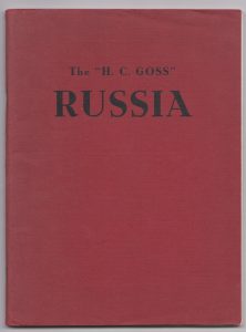 The "H.C. Goss" Russia