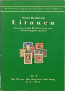 Litauen Handbuch der Briefmarken des unabhängigen Staates