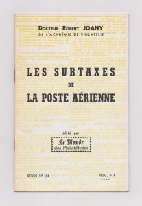 Les Surtaxes de la Poste Aérienne