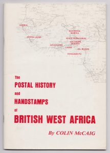 The Postal History and Handstamps of British West Africa